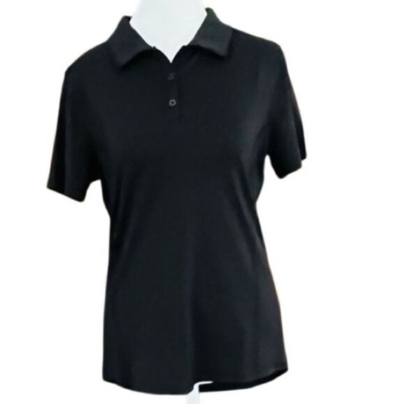 Soybu Black Women's Endurance Polo button front size S. - Picture 1 of 6
